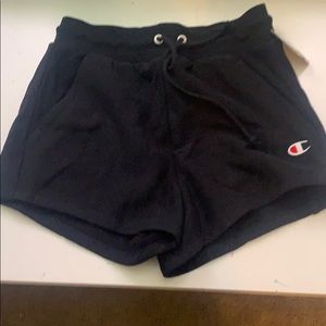 Black champion shorts
